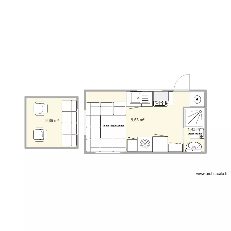 Cellule 4800 porte arrière. Plan de Cellule 4800 porte arrière. Plan de