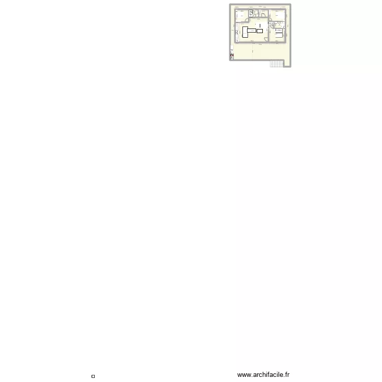 Plan_Kranevo Eclairage. Plan de 8  et 260 m²