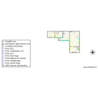 plan maison avec modification