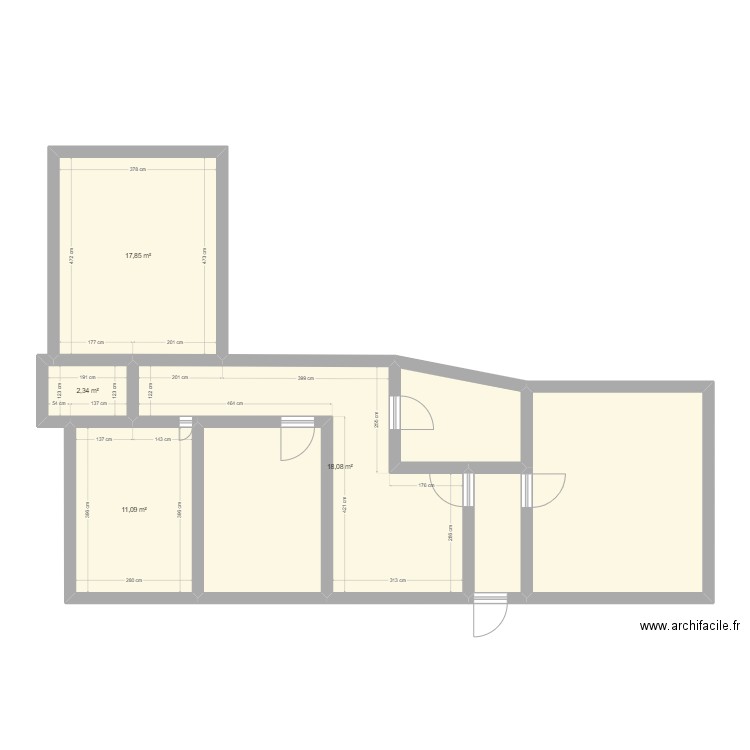 lalande. Plan de 0 pièce et 0 m2