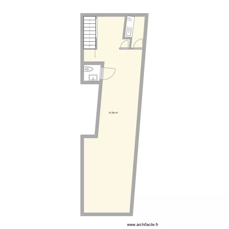 Plan Bureau RDC V2. Plan de 1 et 42 m² Plan Bureau RDC V2. Plan de 1 et 42 m²