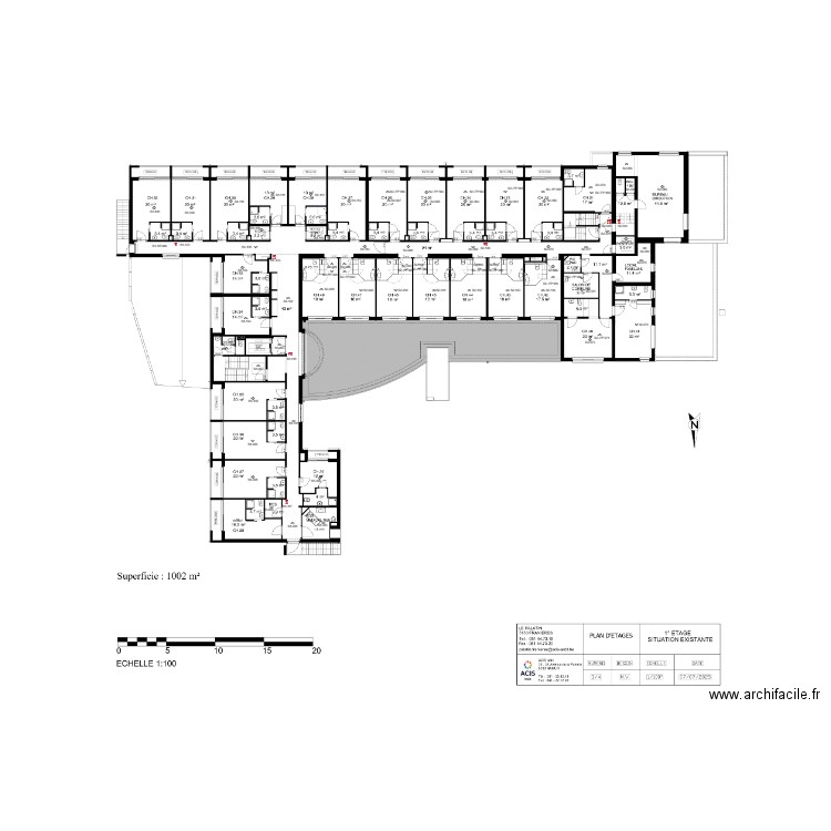 le palatin 1° étage. Plan de 0 pièce et 0 m2