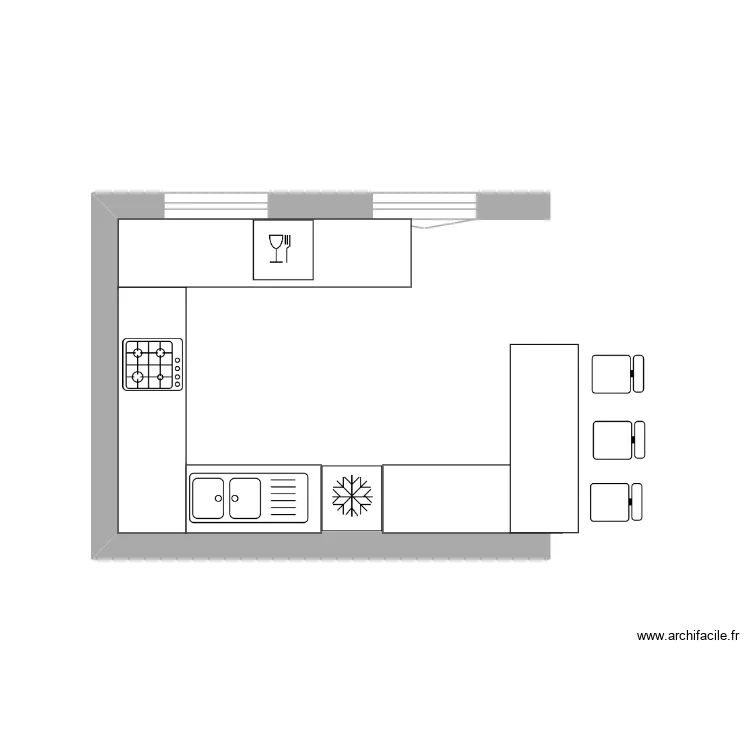 cuisine. Plan de cuisine. Plan de