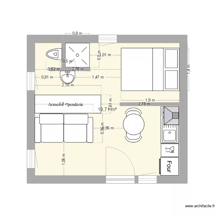 sans permis. Plan de 