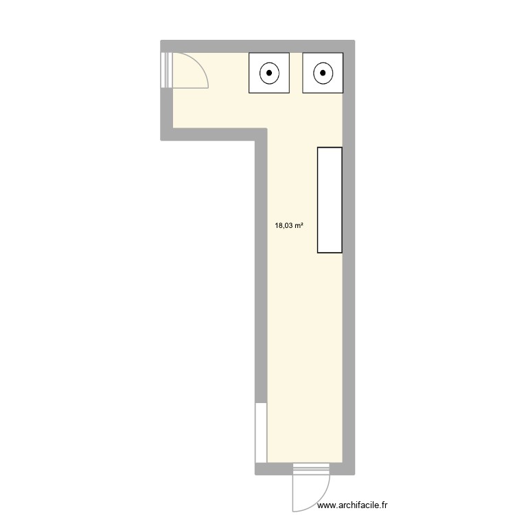 chez Rod. Plan de 0 pièce et 0 m2