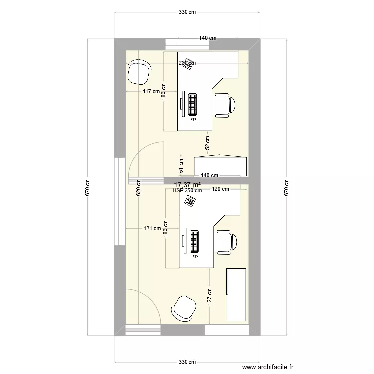 bureau 2. Plan de bureau 2. Plan de