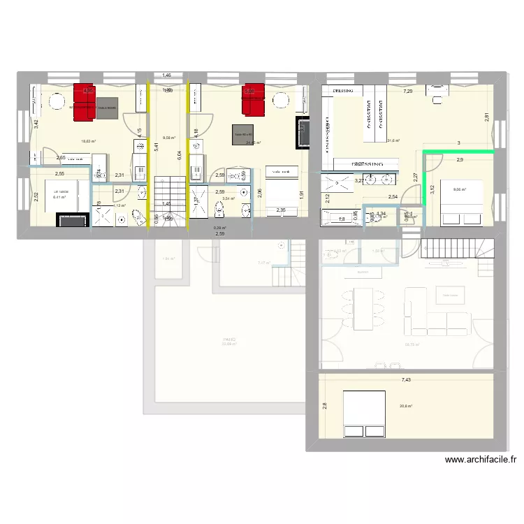 MAISON D HOTES ST GENIS 15062026. Plan de 33 et 419 m² MAISON D HOTES ST GENIS 15062026. Plan de 33 et 419 m²
