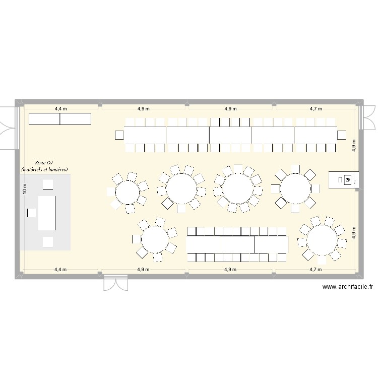 l'atelier d'un souhait. Plan de 1 pièce et 199 m2