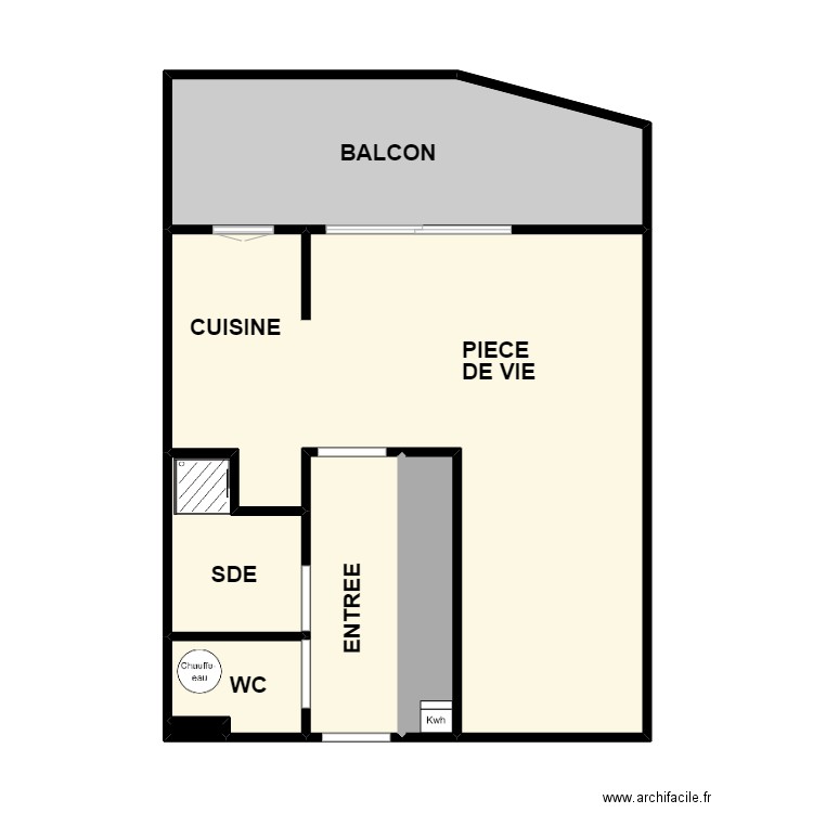 PAUL. Plan de 0 pièce et 0 m2