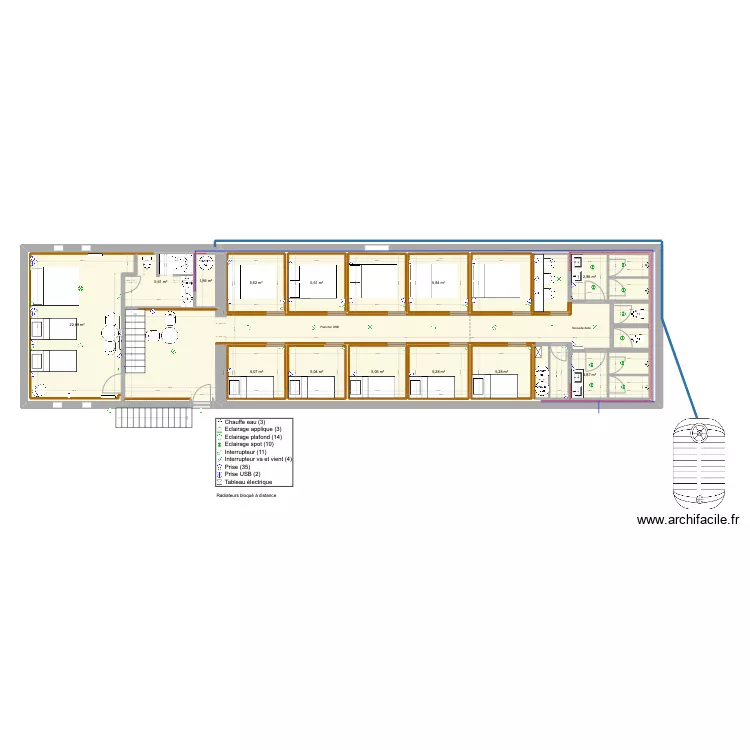 Aménagement écuries. Plan de Aménagement écuries. Plan de