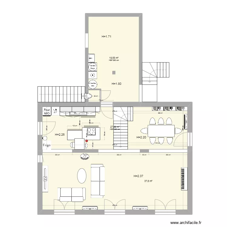 Rouret RdC V11. Plan de 