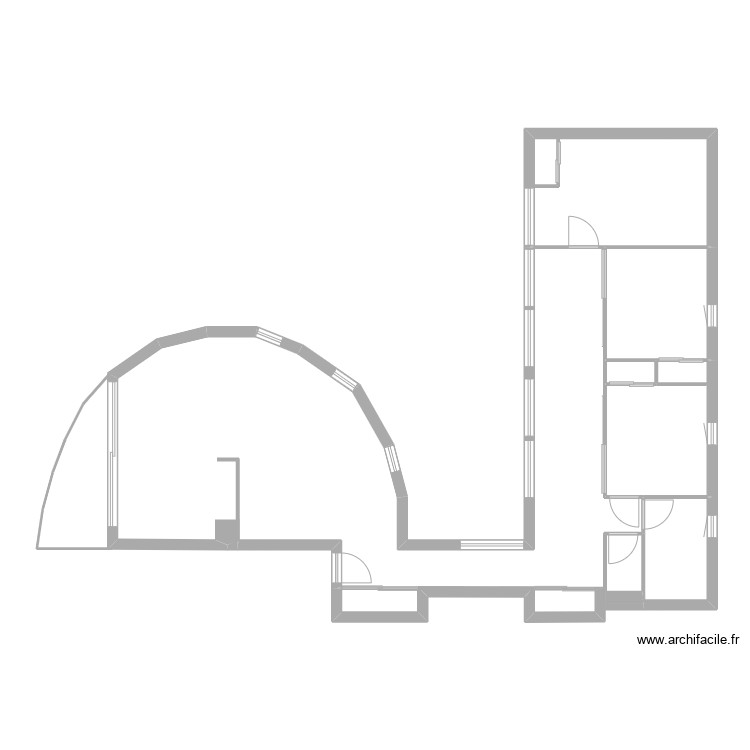 dah laveyron. Plan de 0 pièce et 0 m2