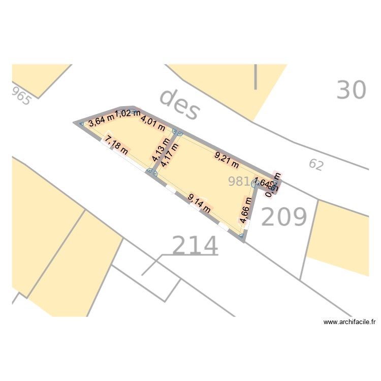 maison. Plan de 0 pièce et 0 m2
