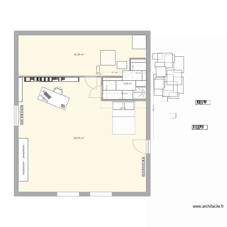 sdb haut 2025_80x80_2_carrelage 120. Plan de 