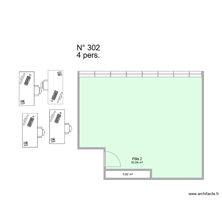 301_Pôle_2. Plan de 0 pièce et 0 m2