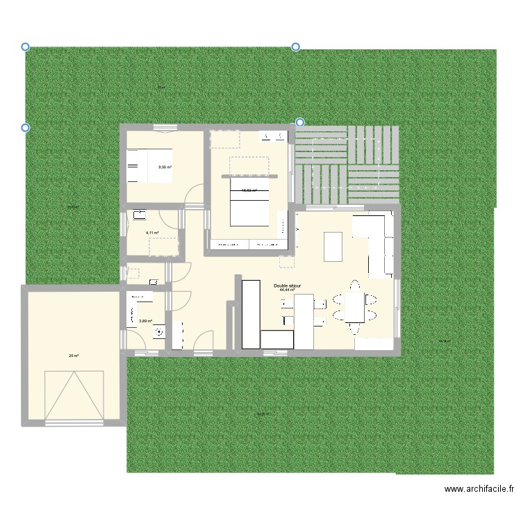 PROJET 1. Plan de 0 pièce et 0 m2