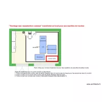 Stockage mat. manutention commun - Version alternative pour machine d'essai