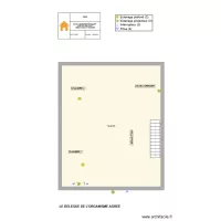 PLAN HABITATION DE WAULSORT 2EME ETAGE