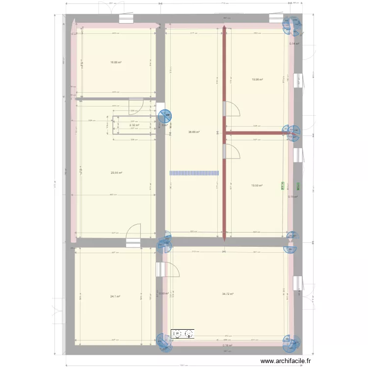 Etage complet 1la vilaine. Plan de Etage complet 1la vilaine. Plan de