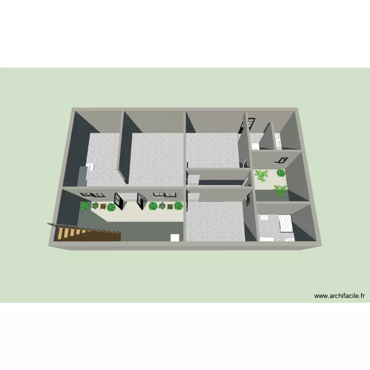 JEFFREY. Plan de 8 Pièces et 116 m²