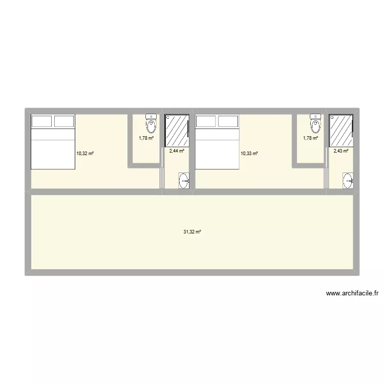 conteneur. Plan de 7 et 60 m² conteneur. Plan de 7 et 60 m²
