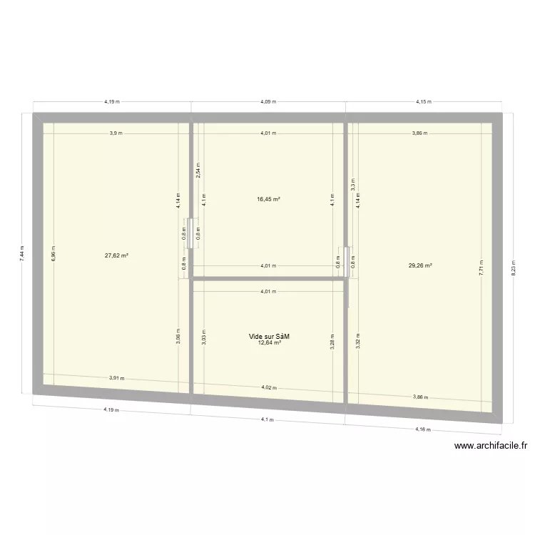 appartement terrasse clemenson haut. Plan de appartement terrasse clemenson haut. Plan de