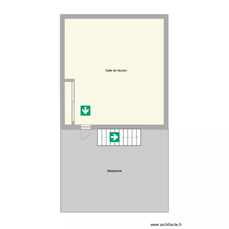 2MI Marcko Mezzanine. Plan de 