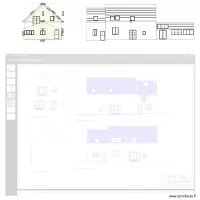 extension coupe et fa&ccedil;ade