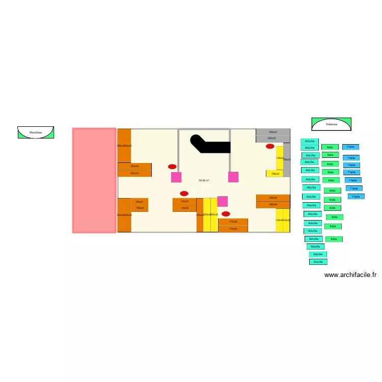 Salon J26 Léon. Plan de Salon J26 Léon. Plan de