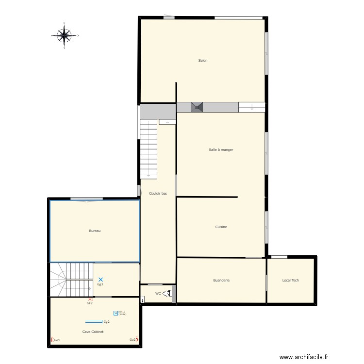 Home (Schéma électrique) v2.0. Plan de 10 pièces et 162 m2
