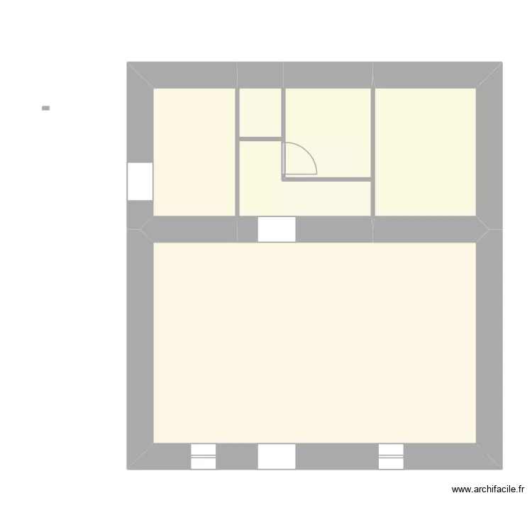 maelyne V1. Plan de 6 Pièces et 58 m²