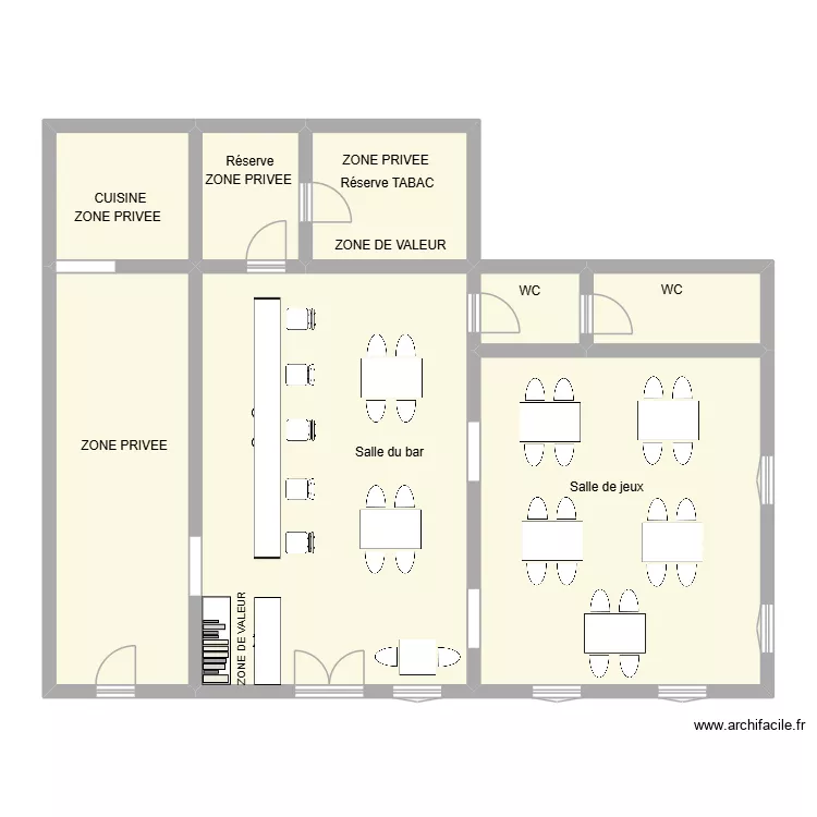 Plan tabac le dynamique. Plan de 