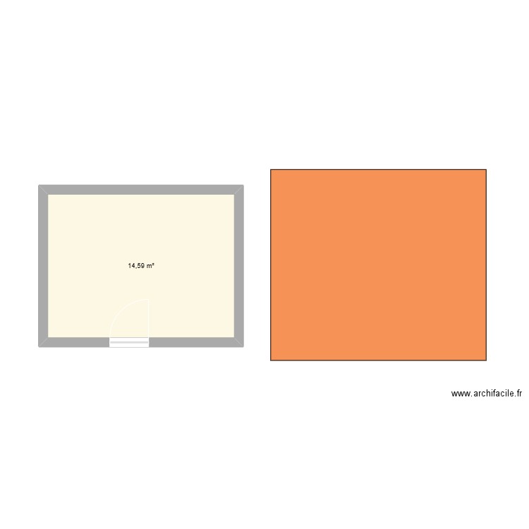 abri de jardin. Plan de 0 pièce et 0 m2