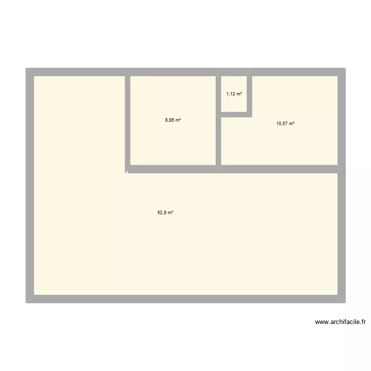 maison carre. Plan de 4 et 73 m² maison carre. Plan de 4 et 73 m²