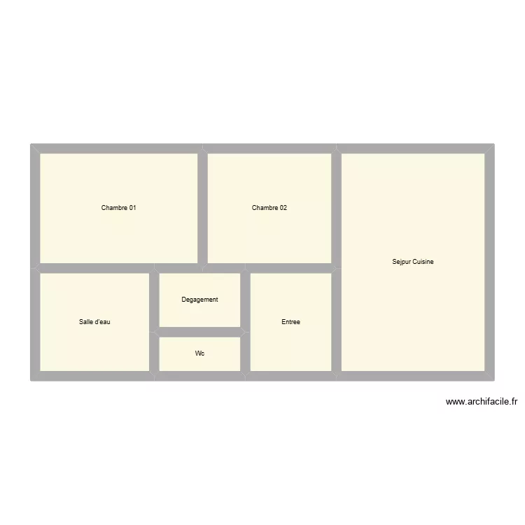 350602781. Plan de 7  et 72 m²
