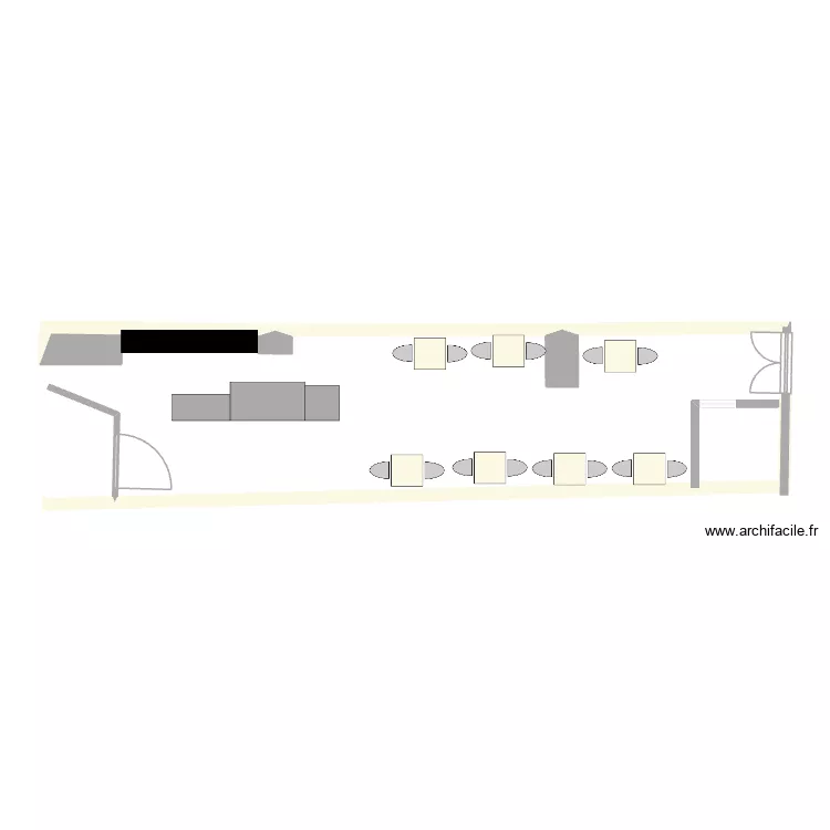 boutique 2. Plan de 