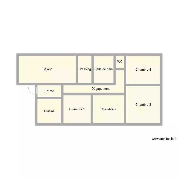 2411 BROUDIN. Plan de 