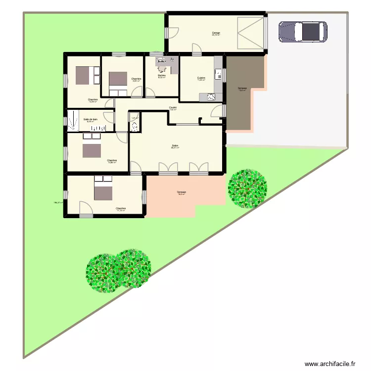 sarlin. Plan de 15 et 420 m² sarlin. Plan de 15 et 420 m²