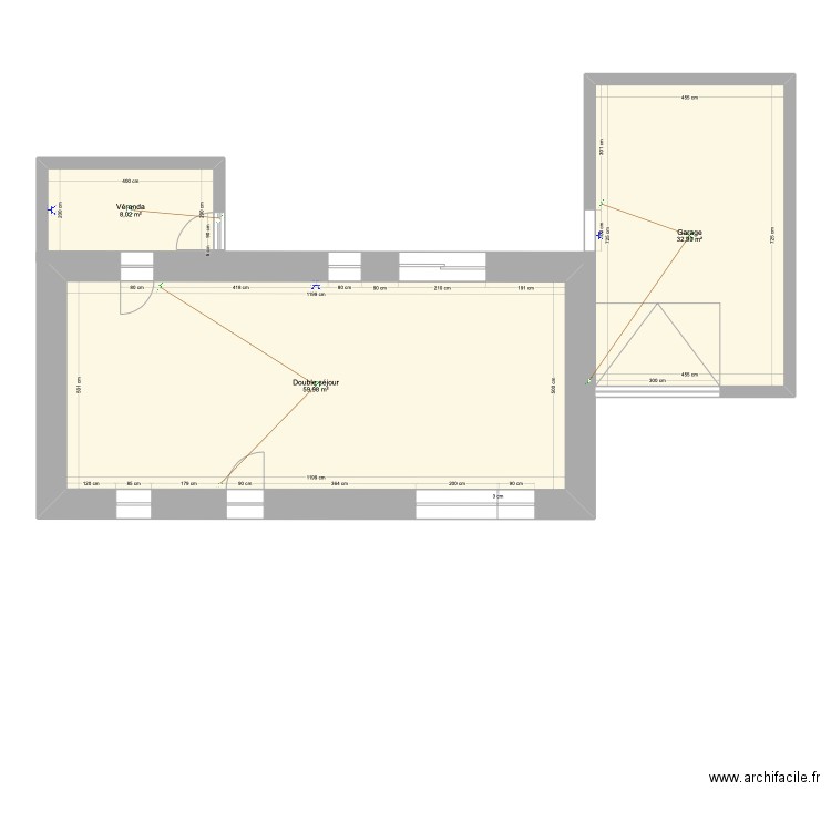 Maison Ploun Elec. Plan de 12 pièces et 285 m2