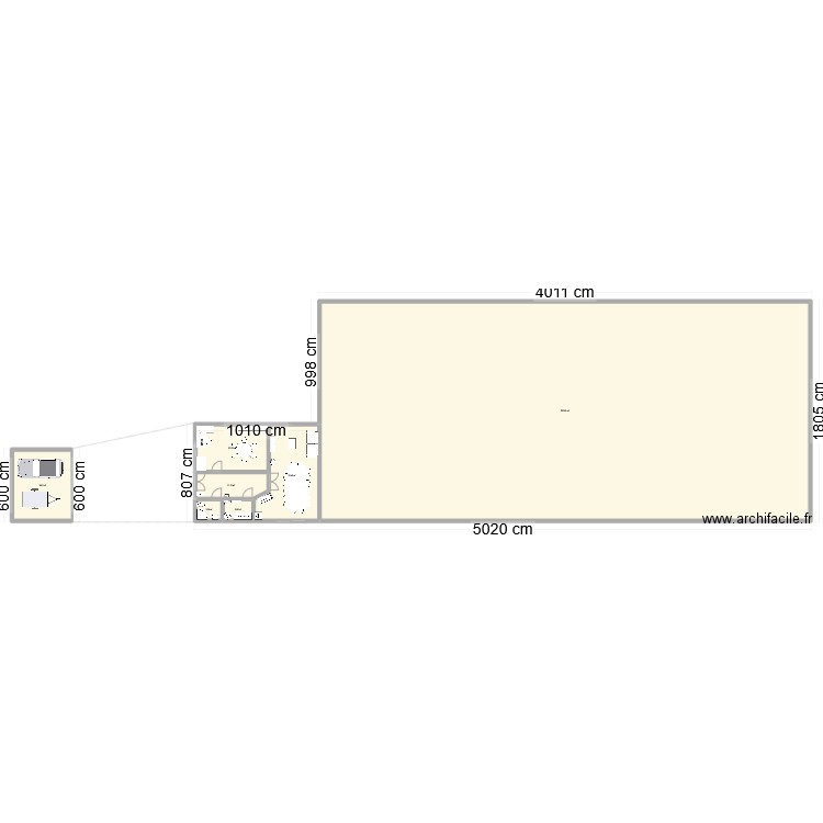 stockage. Plan de 7 pièces et 799 m2