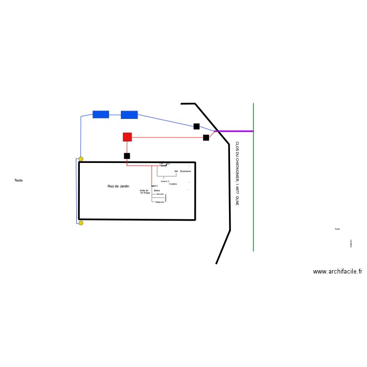 orne marmagne. Plan de 0 pièce et 0 m2