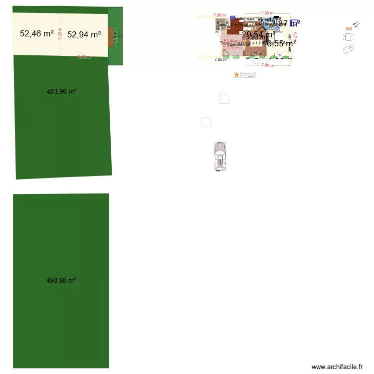 5 souveraine plan masse. Plan de 7 pièces et 314 m² 5 souveraine plan masse. Plan de 7 pièces et 314 m²