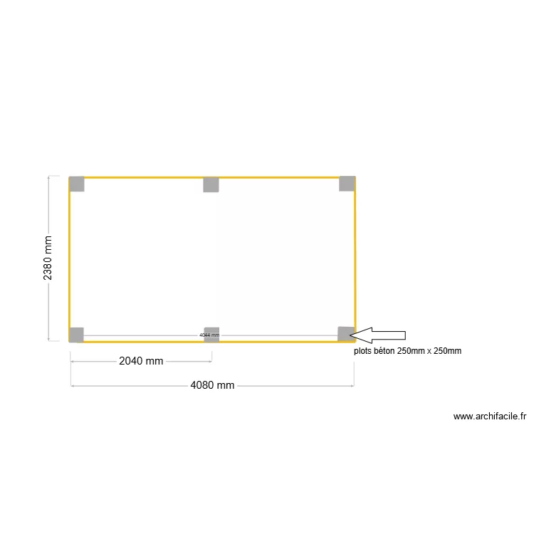 choisnet ma&ccedil;onnerie. Plan de 