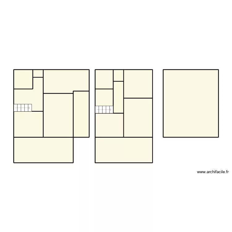 LOCTUDY GUILLEAU. Plan de 