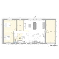 Projet maison plain pied TOITURE 2 à modifier