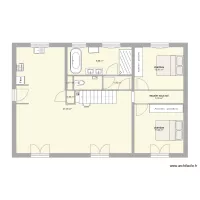 plan envisagé v3 TER escalier dans couloir