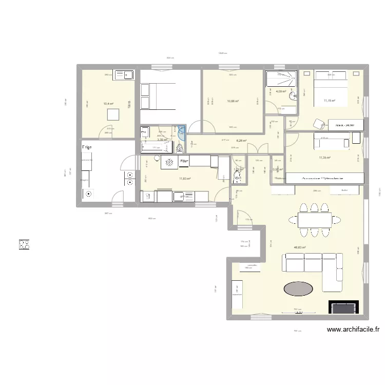 PLAN PERTUIS APRES 3. Plan de 