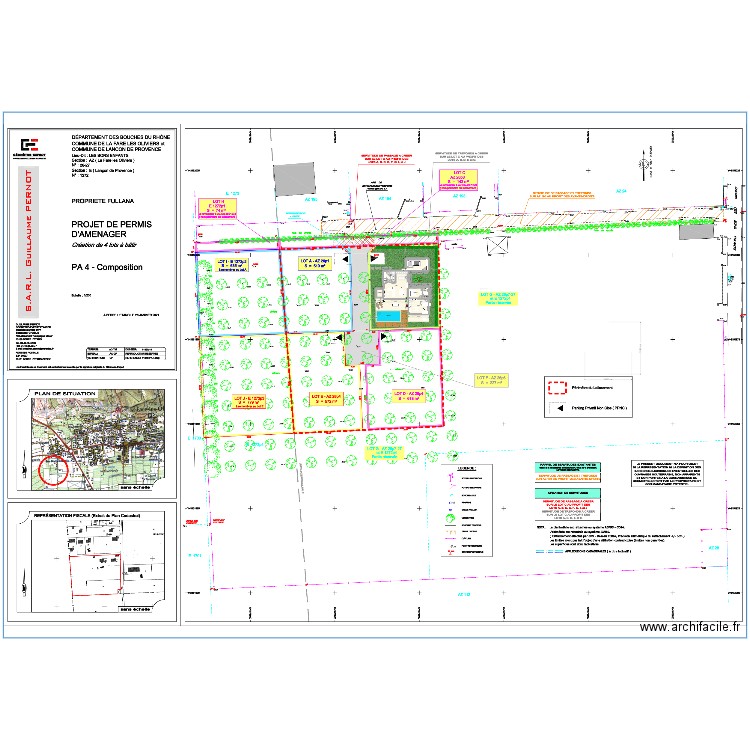 Maison La Fare les Oliviers v3. Plan de 23 pièces et 190 m2