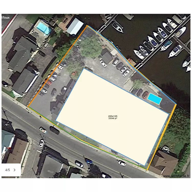 condo Golden a l'echelle. Plan de condo Golden a l'echelle. Plan de