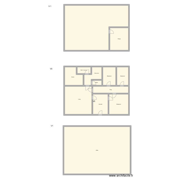 8650_Houthulst_Eugene De Grotestraat 27. Plan de 11 pièces et 389 m2